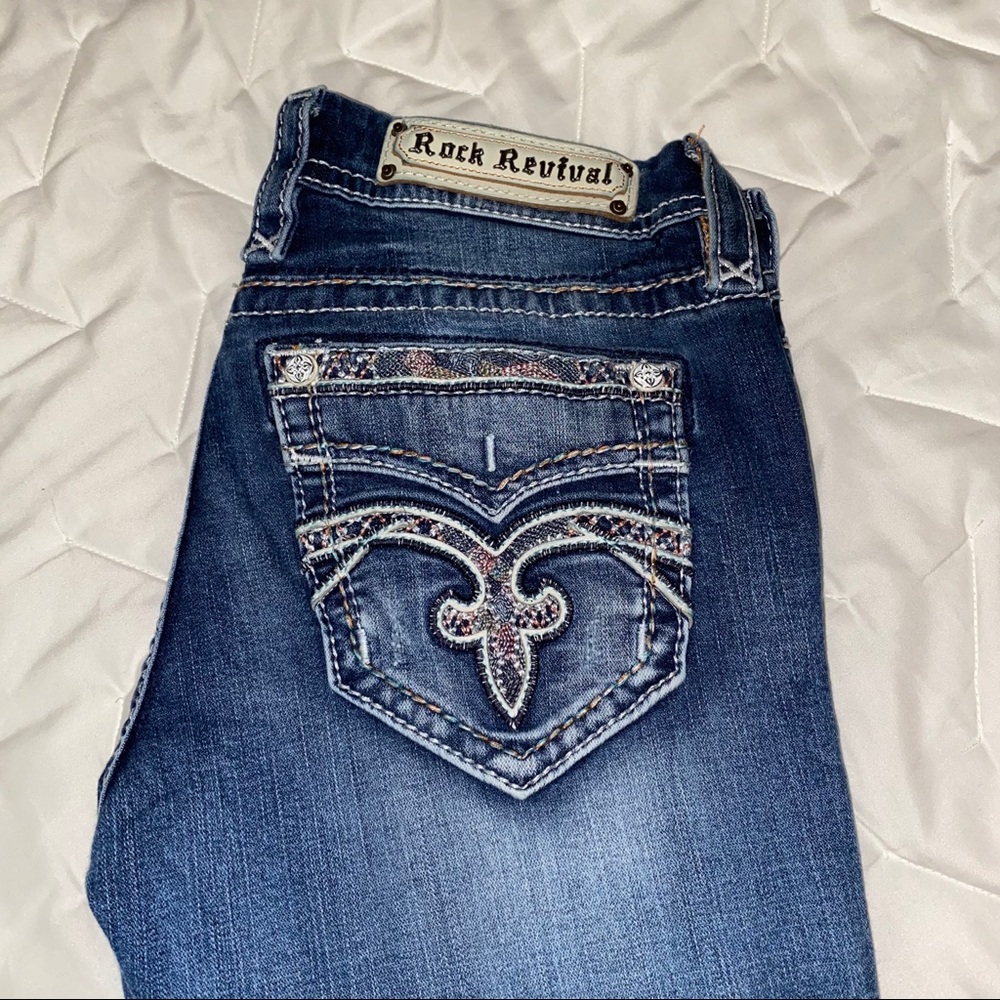 Bootcut rock revival jeans